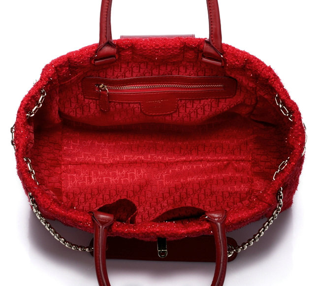 dior milly la foret shopping bag 0905 red - Click Image to Close